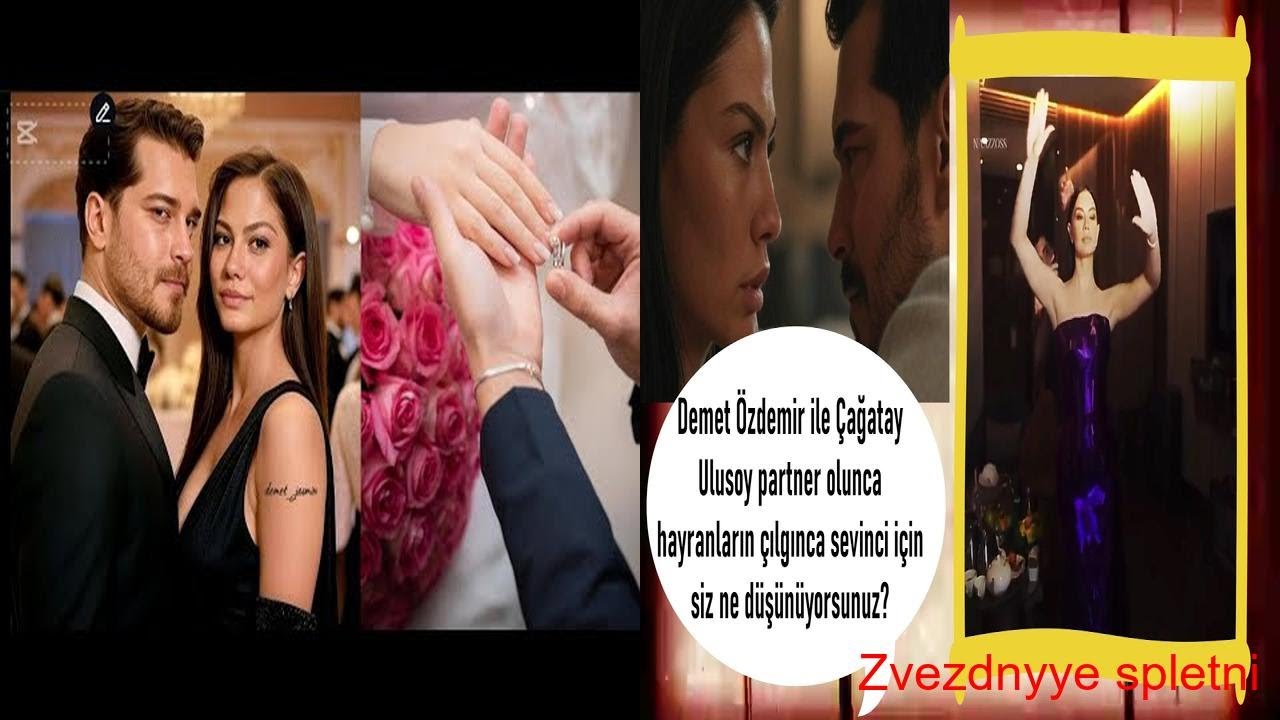 Демет Оздемир и загадочная связь Чагатая Улусоя за съемочной площадкой
