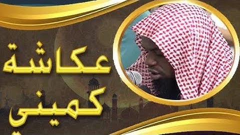 سورة الأنعام من الآية 54 الى الآية 165 القارئ عكاشة كميني برواية