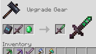 Weapon & Tools Armor Trims in Minecraft Addon