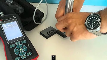 Calibration UCI probe of Combined Hardness Tester NOVOTEST T-UD3 (T-U3)