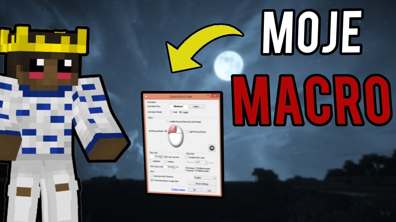 MOJE MACRO DO PVP NA LEWY I PRAWY PRZYCISK ! MOJE MACRO DO PVP NA LEWY I PRAWY PRZYCISK !