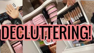 Face Makeup Declutter! (Declutter Part 2)