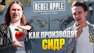 Как производят сидр | обзор сидрерии REBEL APPLE – от яблока до бутылки