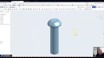 OnShape axle peg