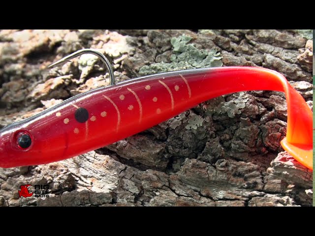 Big Bite Baits - Red Soft Plastics 