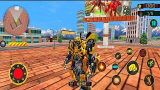 Bumblebee New Transformers Game 2020 - Helicopter Car Robot Bike Transform - Android Gameplay FHD screenshot 5