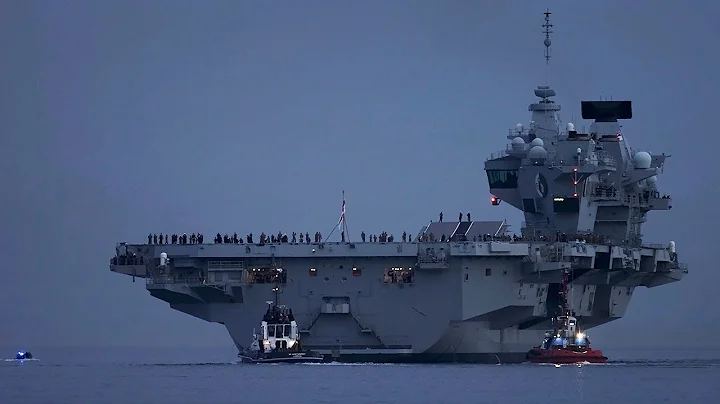 HMS Queen Elizabeth prepares and sails for 2023 Carrier Strike Group deployment