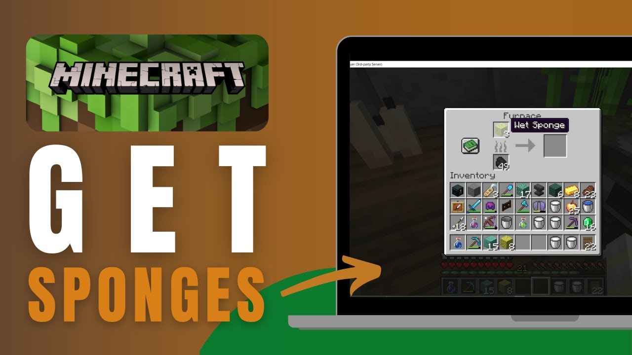 How To Get Sponge In Minecraft Complete Guide YouTube
