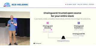 Kaleva - Sponsor Keynote: Peter Andersson: Chainguard