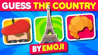 🚩 Can You Guess the Country by Emoji? 🌎 |  Geography Quiz Challenge
