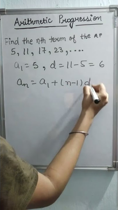 Find the nth term of the A.P.  5,11,17,23,...