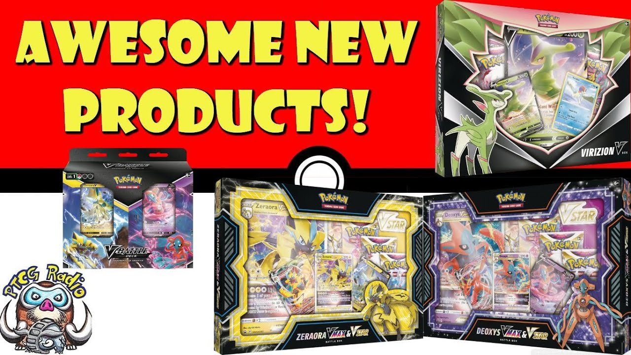 VSTAR & VMAX Battle Boxes Finally Revealed! & More New Products (Big ...