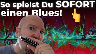 Mundharmonika Blues: So spielst Du einen Blues auf Deiner Blues Harp! (einfach nach Pfeilen)
