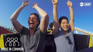 North Korean Refugee Rides His First Roller Coaster & Finds Love in the USA | More In Common