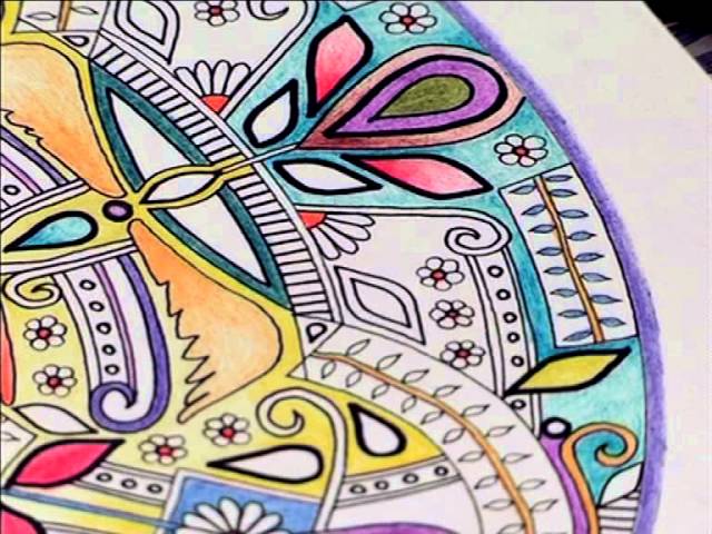 What to use to color adult coloring books? - Art Therapy Coloring