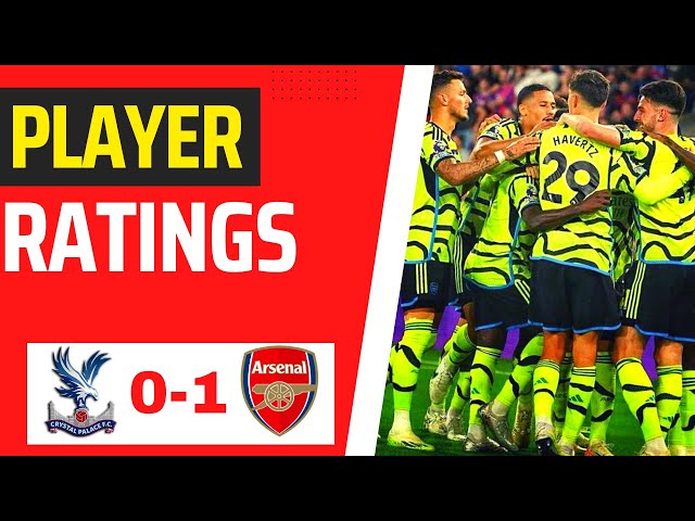 Arsenal player ratings vs Crystal Palace: Declan Rice and Willian