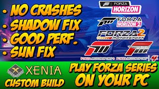 Play Forza Series on Your PC | Xenia Canary Custom Build   Custom Settings