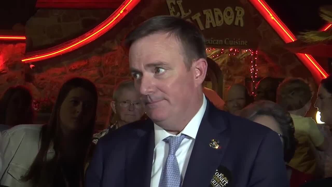 Sheriff Hobart Lewis speaks after win in Greenville County primary ...