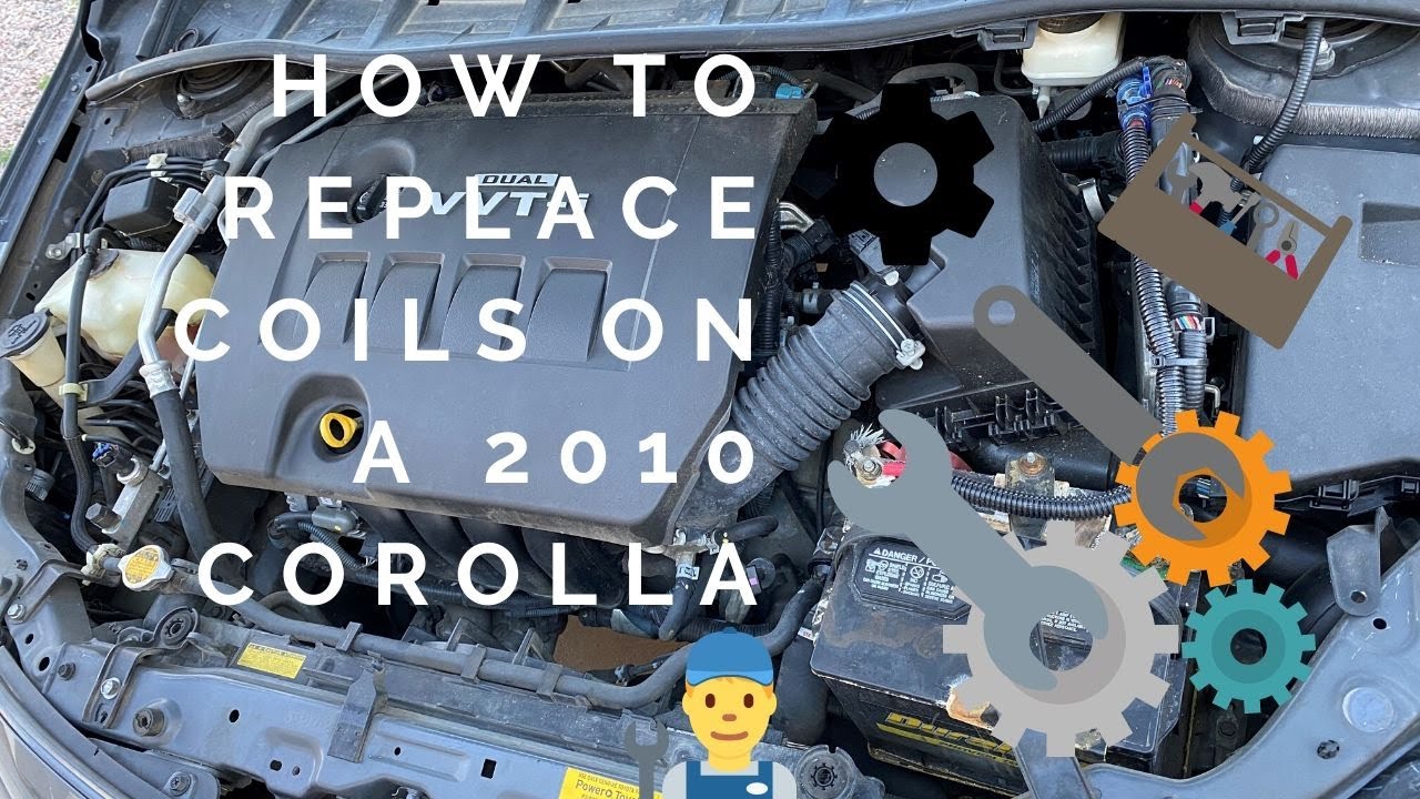 How to replace coils 2010 corolla YouTube