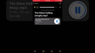 Download Lagu Miles Canady - the glass ceiling (rough).mp3 MP3