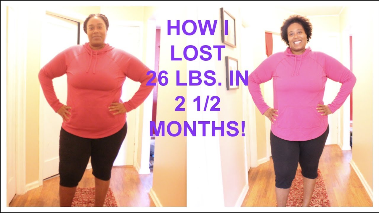 HOW I LOST 26 LBS. IN 2 1/2 MONTHS| Jackie1113 - YouTube