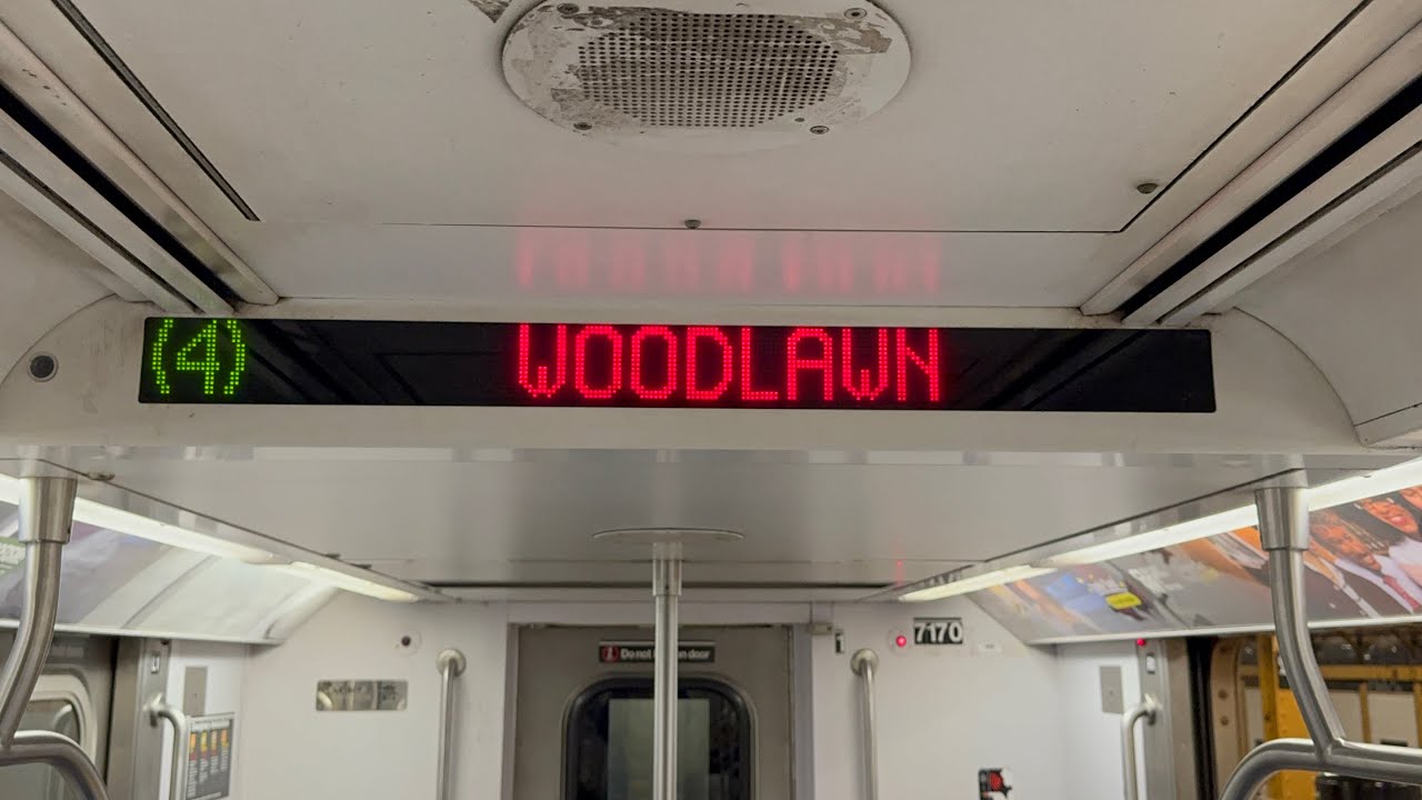 IRT Lexington Av Express: R142 (4) Train [Crown Heights-Utica Av to Woodlawn #3]