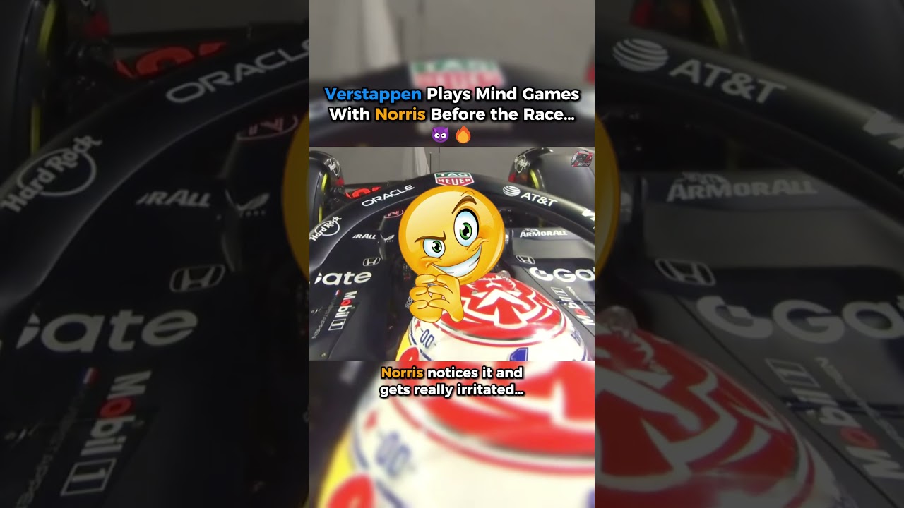 Verstappen Gets in Norris’ Head Before Turn 1 😮