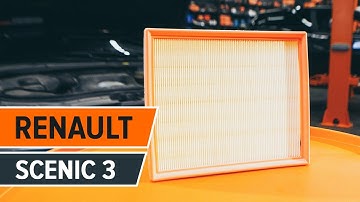 How to change air filter on RENAULT SCENIC 3 TUTORIAL | AUTODOC