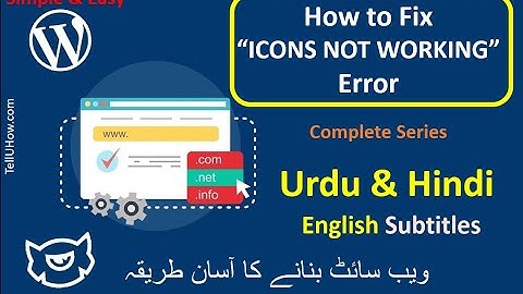 How to Fix Font Awesome Icons Not Showing in WordPress