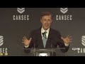 Former U.S. national security advisor Jake Sullivan speaks at CANSEC in Ottawa – May 28, 2026