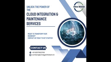 Omega Infotech | Application Services|Cloud Integration & Maintenance Service