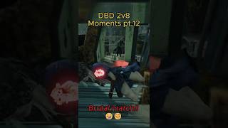 DBD 2v8 Moments pt.12 - Brutal match with Wesker #shorts #dbd