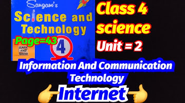 Class 4 Science || Internet || Information And Communication Technology || All Question And Answer