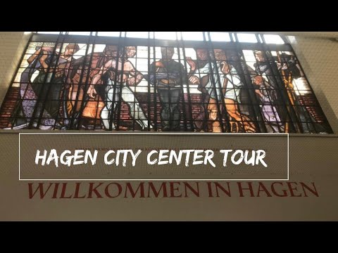 Germany Hagen-Tourism   ------  Hagen city Center Visit  Germany NRW