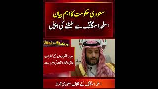 Saudi Arabia Urges International Community to Unite Against Illegal Weapons Smuggling