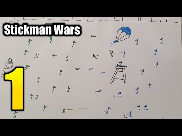 Stickman Wars - Drawing 1 #stickman #stickmanwars #drawing 