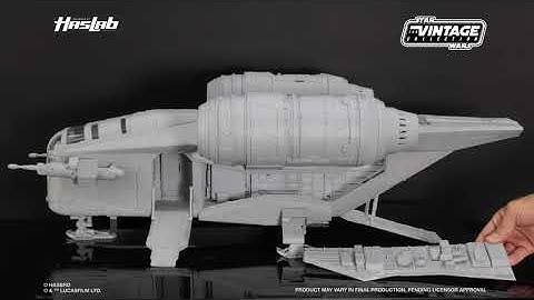 Star Wars Haslab Razor Crest Removable Top And Side Pannel Shots