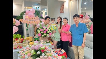 🔥Kha Ly - Thanh Duy tổ chức tiệc thôi nôi mừng con gái Lita tròn một tuổi