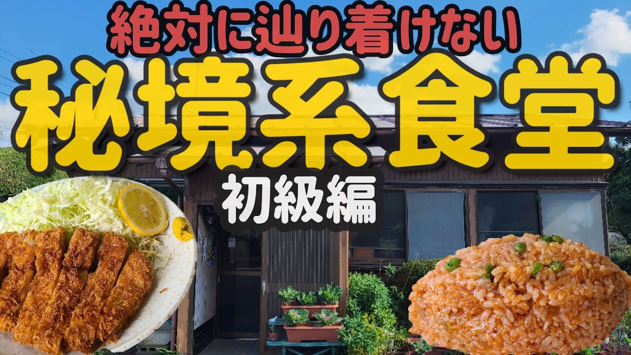 【千葉県香取市きむら食堂】とんかつ定食750円!秘境系食堂!チキンライスも美味!