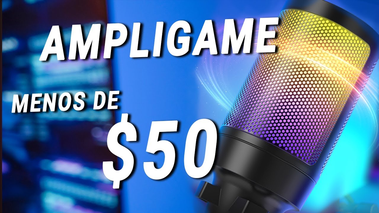 FIFINE A6V AmpliGame RGB Microfono Bueno Bonito Y Barato YouTube