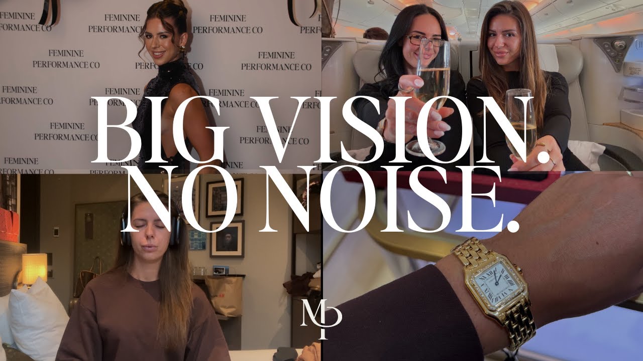 Business Class, Offline & Big Vision | Behind the Scenes of My Biggest Event of 2025