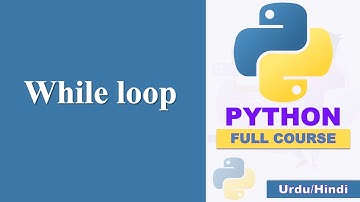While loop in python | Python Tutorial