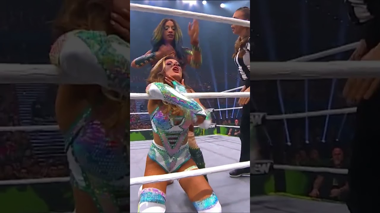 Чемпионка TBS Мерседес Моне защитила титул TBS, победив Харли Кэмерон на турнире AEW Grand Slam!