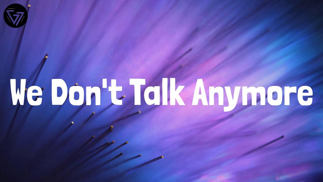 Charlie Puth - We Don't Talk Anymore (feat. Selena Gomez) (Lyrics) Mix ...