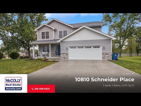 10810 Schneider Place, St John, IN home video tour