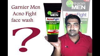Garnier Men Acno Fight FaceWash full review in hindi 2017 ! acno fight face wash