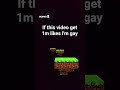 if this video gets 1m likes I'm gay