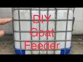 Hay Feeder for Goats | IBC tote build