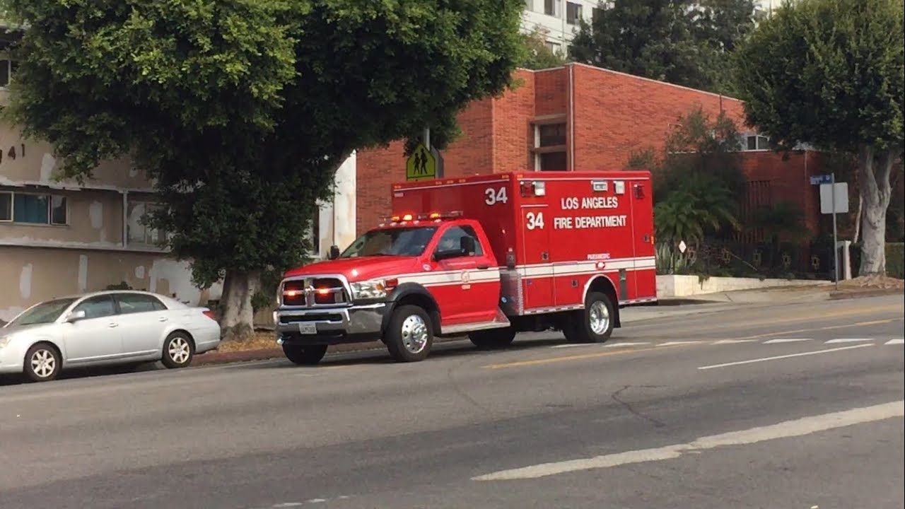 Lafd Tech Rescue Rig LAFD NEW Rescue 34 Responding - YouTube