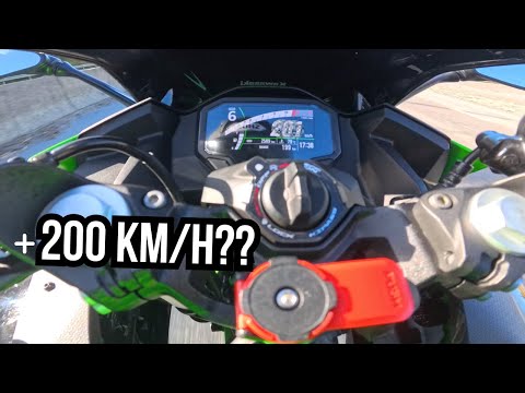 TOP SPEED - Kawasaki Ninja 500 SE 2025